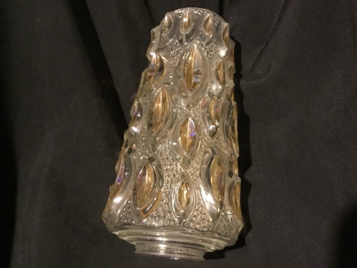 Design / Vintage - Abajur deosebit pentru lustra lampa veioza sau aplica !