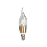 Bec LED E14 tip lumanare 12W, lumina calda, design elegant