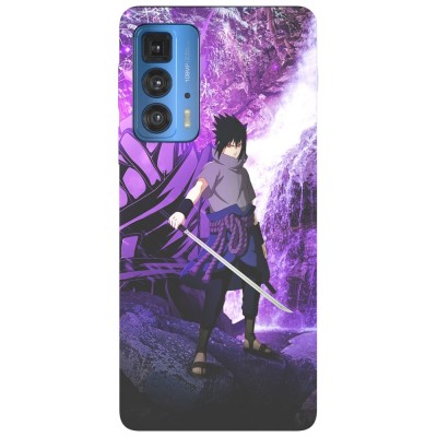 Husa compatibila cu Motorola Edge 20 model Sasuke Uchiha Susano, Silicon, TPU, Viceversa foto