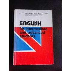 English for intermediate and advanced students