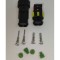 Set conectori cablu Superseal 1.5 tata-mama mufa 2 pin +4 pini inclusi + 4 garnituri incluse IP67 TE Connectivity 282104-1-SET-M