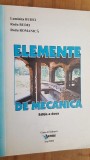 Elemente de mecanica- Luminita Budei, Radu Budei, Radu Romanica