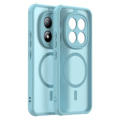Husa pentru Xiaomi Redmi Note 15 Pro+ 5G Asteroid GSM HaloFrost II MagSafe, verde menta