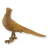 Fazan-statueta din fonta antik rusty RC-1, Statuete