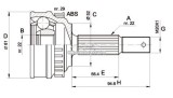 Kit cap planetara OPEL ASTRA F Combi (51, 52) (1991 - 1998) RINGER 1131007044