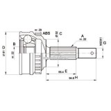 Kit cap planetara OPEL CORSA B (73, 78, 79) (1993 - 2002) RINGER 1131007044