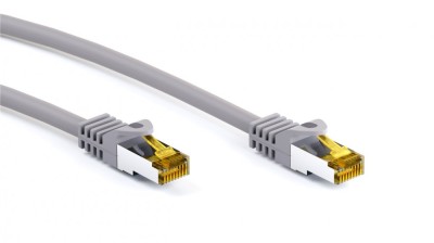 Cablu Cat7 600MHz SFTP PIMF RJ45 PATCH CORD 0.25m Goobay foto