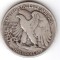 SUA USA 1/2 Half Dollar dolar Walking Liberty 1917