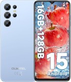 Cumpara ieftin Telefon Mobil Oukitel C1, Albastru, 4G, 6.52 IPS, 16GB RAM (4GB + 12GB extensibili), 128GB ROM, 13MP, Android 15, Unisoc T606, OTG, 5150mAh, 10W, Dual