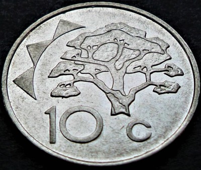 Moneda exotica 10 CENTI- NAMIBIA, anul 1996 * cod 4815 foto