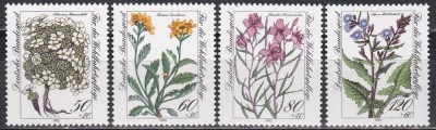 Germania 1983 - Timbre de Caritate - Flori Alpine, MNH foto