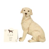 Statueta Labrador Retriever Decorativa 12cm, Rasina, Cadou Caini, Decor Interior, Figurine Realiste, Colectie Iubitori Animale