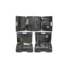 Trusa 204 Burghie Powermat: Lemn, Metal, Beton, Biti, Chei Allen, Freze + Valiza Depozitare