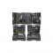 Trusa, set 204 burghie pentru lemn,metal, beton, biti, Powermat