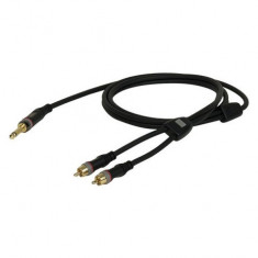 Cablu audio Jack 6.3 mono la 2 RCA tata, 3 m , DAP-Audio XGL-223-3m foto