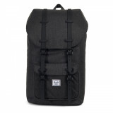 Rucsac Herschel Supply Little America Black Crosshatch 2 - 1628105, Negru, Marime universala