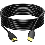 Cablu Audio si Video HDMI la HDMI Usams 4K U49, 3 m, Negru SJ427HD01