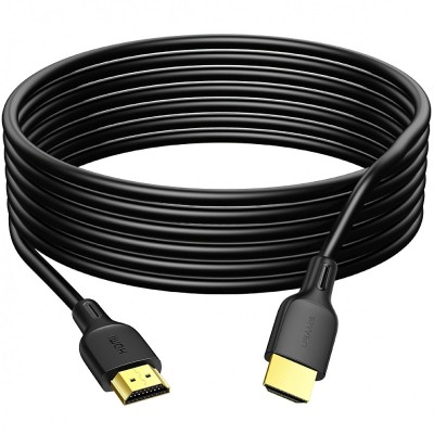 Cablu Audio si Video HDMI la HDMI Usams 4K U49, 3 m, Negru SJ427HD01 foto