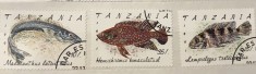 (A) Timbre straine serii tematica Fauna Pesti Tanzania