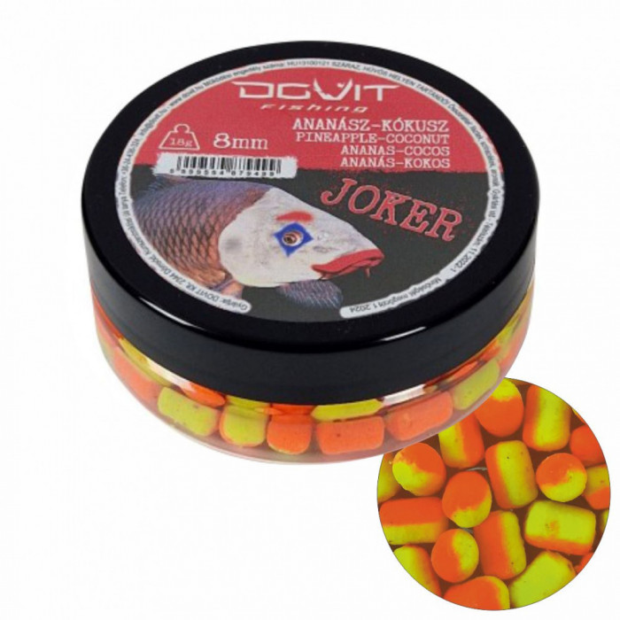 JOKER WAFTERS DUO 8MM &ndash; ANANAS CU COCOS