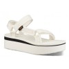 Sandale Teva Flatform Universal Mesh Print Alb - Bright White, 39, 40