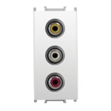 Priza audio RCA 1M Thea Optima Panasonic alb P-TO.RCA