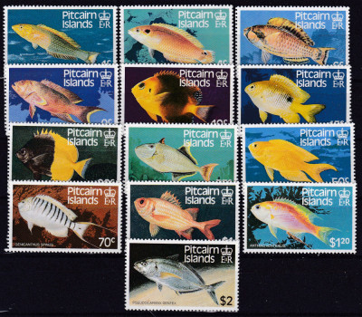 DB1 Fauna Pitcairn 1984 Pesti 13 v. MNH foto