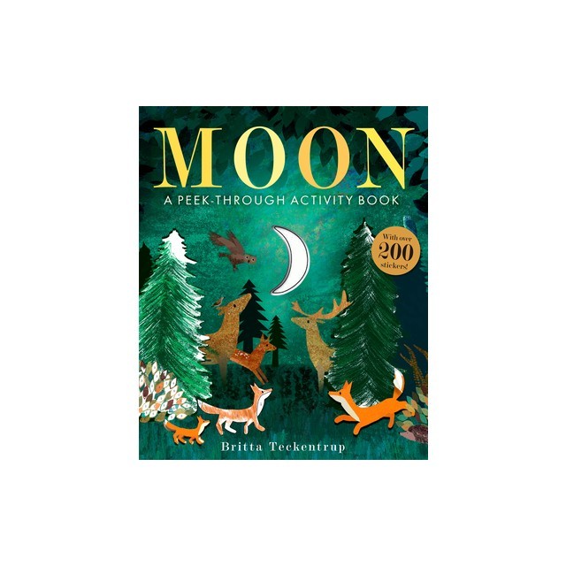 Moon: A Peek-Through Activity Book