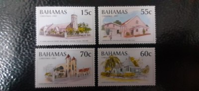 Bahamas-Craciun 1995-serie completa - nestampilate MNH(W 2) foto