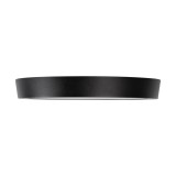 Mini Panou LED Rotund Negru PT 20W 6400K IP40 - NOVELITE