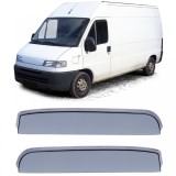 Deflector de vant, deflector de ploaie, protectie &icirc;mpotriva vantului, negru, potrivit pentru Fiat Ducato 2 230 244 94-06 Performance AutoTuning