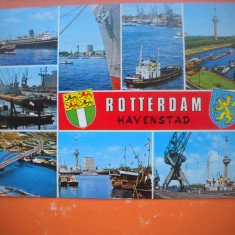 HOPCT 64214 ORASUL PORT ROTTERDAM -OLANDA-STAMPILOGRAFIE-CIRCULATA