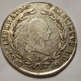 Austria 20 kreuzer 1810 A/ Viena argint Francisc l