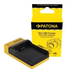 Patona Slim micro-USB incarcator pentru Konica Minolta Nikon EN-EL3 Dynax 5D 7D Nikon EN-EL3 Minolta