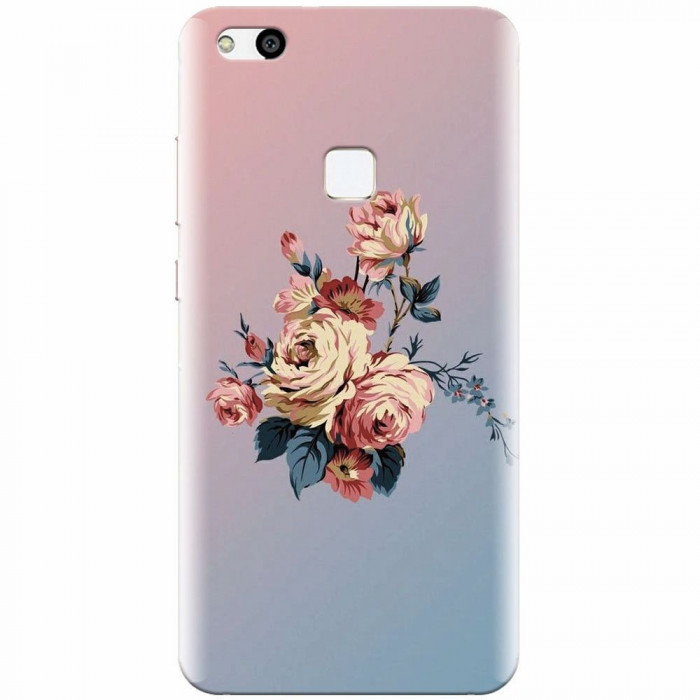 Husa silicon pentru Huawei P10 Lite, Roses