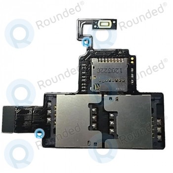 HTC Desire V T328w Modul SIM și card SD, Piesă de schimb neagră 120322C foto