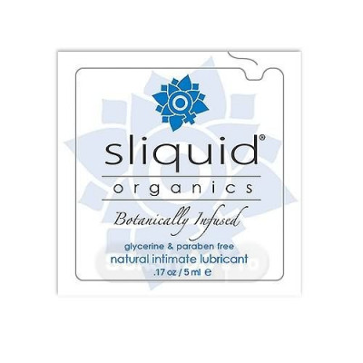 Lubrifianti - Sliquid Organic Natural Lubrifiant Intim - pliculet 5ml foto