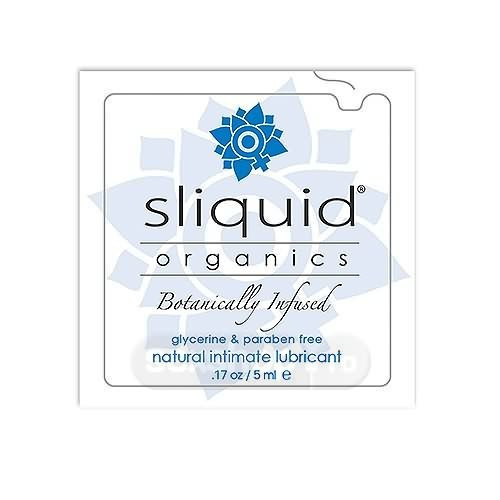 Lubrifianti - Sliquid Organic Natural Lubrifiant Intim - pliculet 5ml