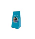 Cutie In Forma De Felie de Tort Din Carton pentru dulciuri, Baby Mickey albastru