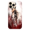 Husa compatibila cu Apple iPhone 12 model Attack on titan Eren transformation, Silicon, TPU, Viceversa, Transparent, Carcasa