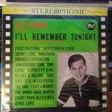 Vinil LP &quot;Japan Press&quot; Pat Boone &lrm;&ndash; I&#039;ll Remember Tonight And Other (VG+)