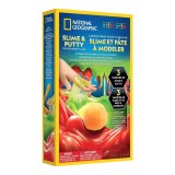 National Geographic - Set educativ experiment de creare Slime si Plastilina
