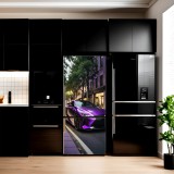 Cumpara ieftin Folie imprimata color pentru decor Frigider, dimensiune 200 x 90cm, model: AVX-FR07, AVEX