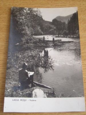 QW24 L - Carte postala - tematica turism - vedere - Lacul Rosu 5 foto