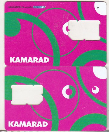 bnk card Romania - Connex - Suport SIM Kamarad - RO-CON-GSM-0011E