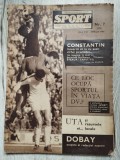 Revista SPORT nr. 7 (222) - Aprilie 1968 - UTA, Vagonul ARad