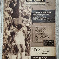 Revista SPORT nr. 5 (220) - Martie 1968 - UTA, Vagonul ARad