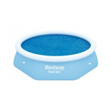 Prelata Solara Bestway Flowclear pentru Piscina - 244 cm - Albastru