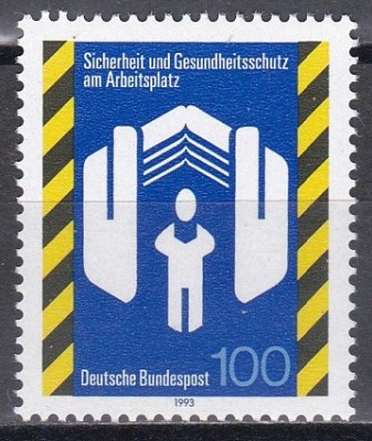 Germania 1993 - Securitate și sănătate la locul de muncă, MNH foto