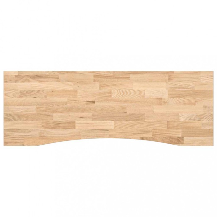 Blat de birou netratat Lemn masiv de stejar dreptunghiular